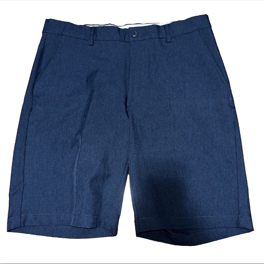 Greg Norman Golf Shorts Mens Size 34 Signature Series Athletic Active Wear Navy